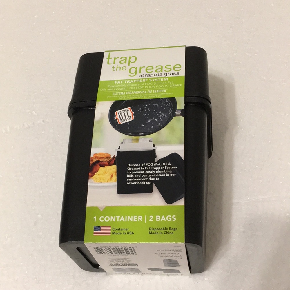 RANGE KLEEN BRAND NEW TRAP THE GREASE FAT TRAPPER SYSTEM
